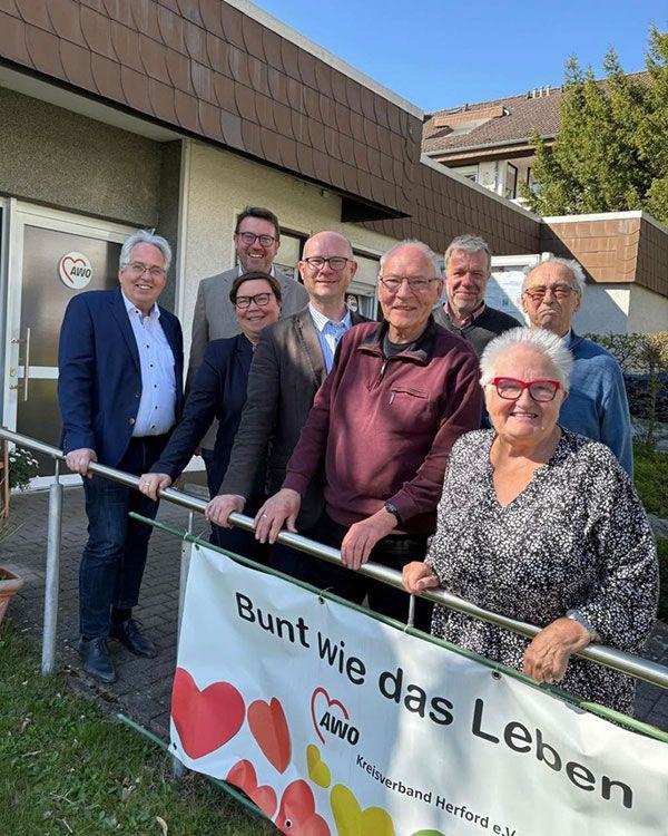  AWO Herford: Engagierte Mitglieder setzen sich für ein solidarisches Leben ein