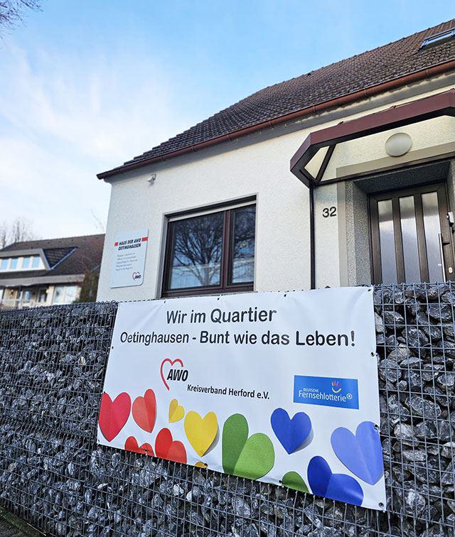Banner der AWO Oetinghausen