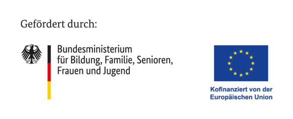 Logo, Förderung, BMBFSFJ Logo Förderung durch BMBFSFJ
